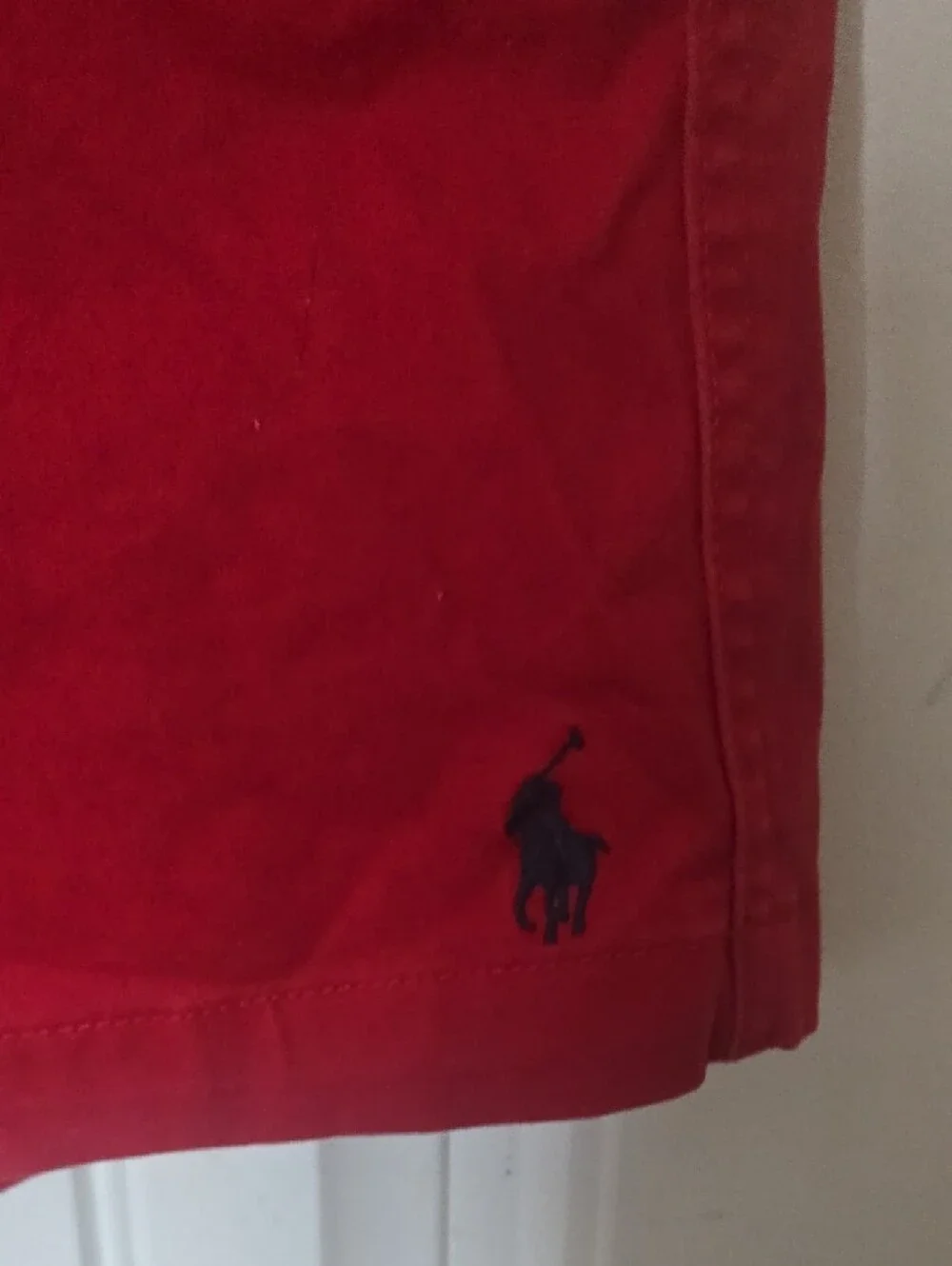 Polo by Ralph Lauren Red Men’s Flat Front Shorts